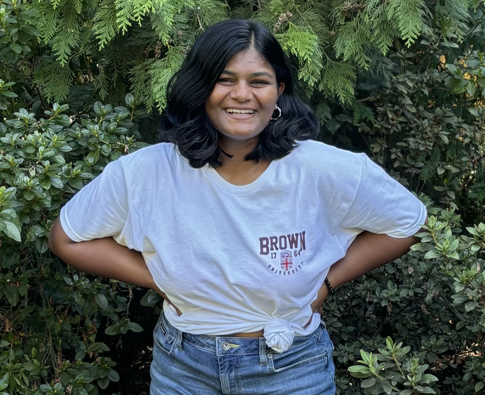 Headshot of Sharanya Renjit smiling